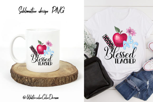 Blessed Teacher Sublimation Design Review