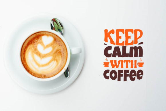 Coffee T-Shirt Design for Embroidery Projects