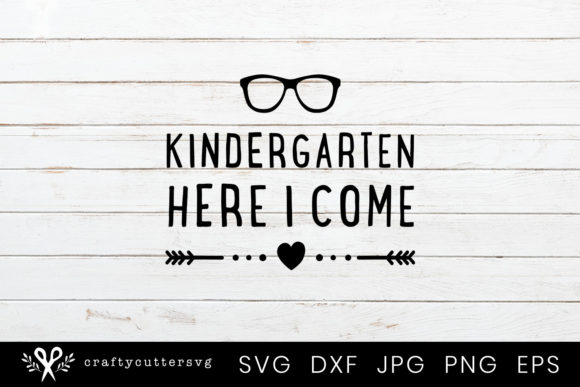 Kindergarten Here I Come - First Day of School Shirt