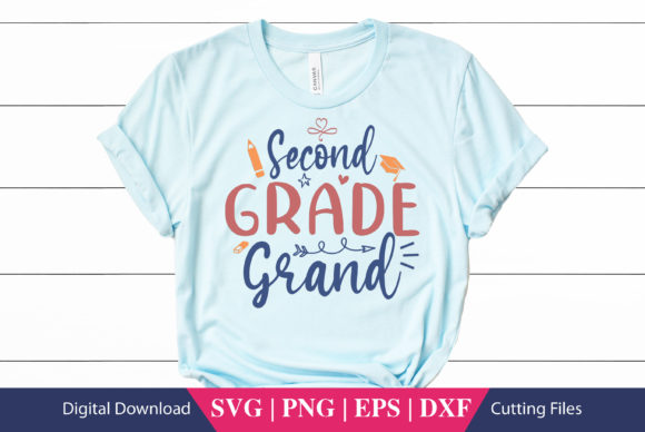 Second Grade Squad School Embroidery Design