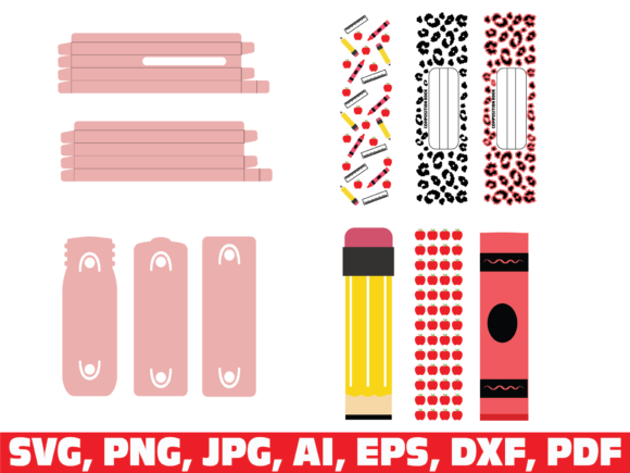 Teacher School Glitter Pen Wraps: A Designer's Review